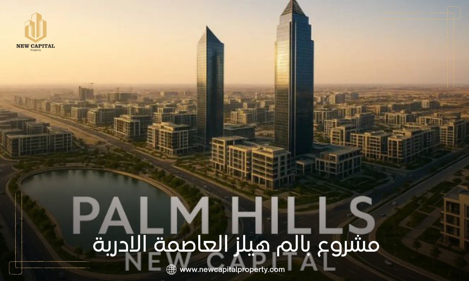 كمبوند بالم هيلز العاصمة الإدارية الجديدة – أول مشروع سكني لبالم هيلز في منطقة R4 2 كمبوند بالم هيلز العاصمة الإدارية الجديدة