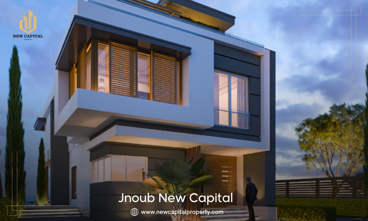 كمبوند جنوب العاصمة الإدارية – شقق سكنية من شركة OUD 7 Compound Jnoub OUD