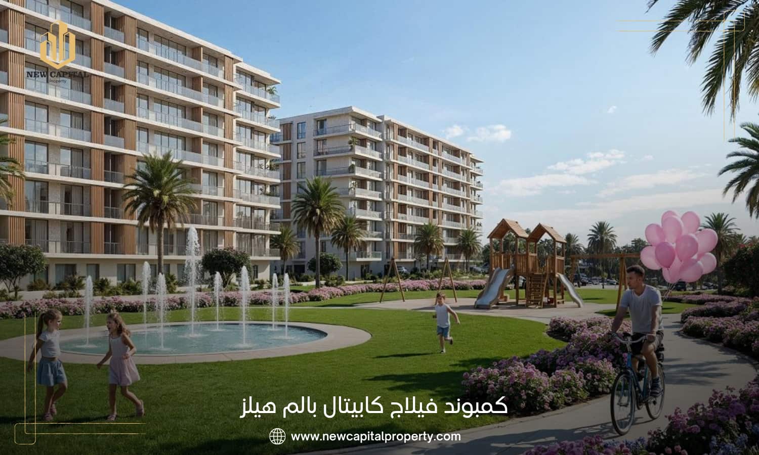 أسعار كمبوند فيلاج دو لا كابيتال العاصمة 2026 5 مشروع بالم هيلز Village De La Capitale
